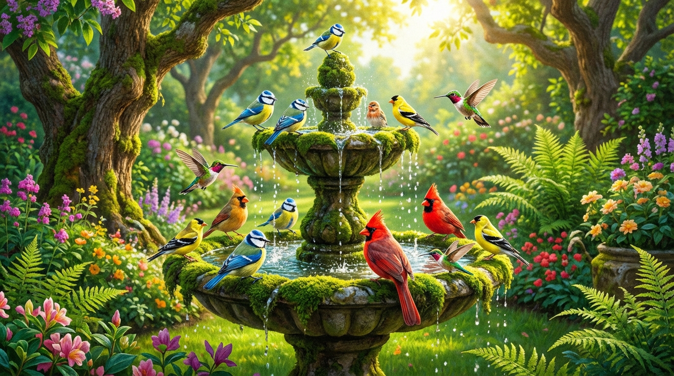 découvrez comment choisir la fontaine aux oiseaux parfaite pour embellir votre jardin et attirer une variété d'oiseaux grâce à nos conseils pratiques.