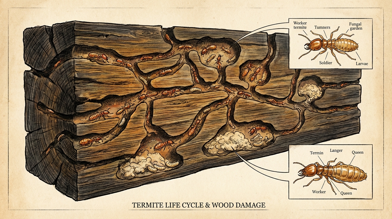 découvrez des méthodes efficaces pour traiter les termites et protéger durablement votre maison contre ces insectes destructeurs.