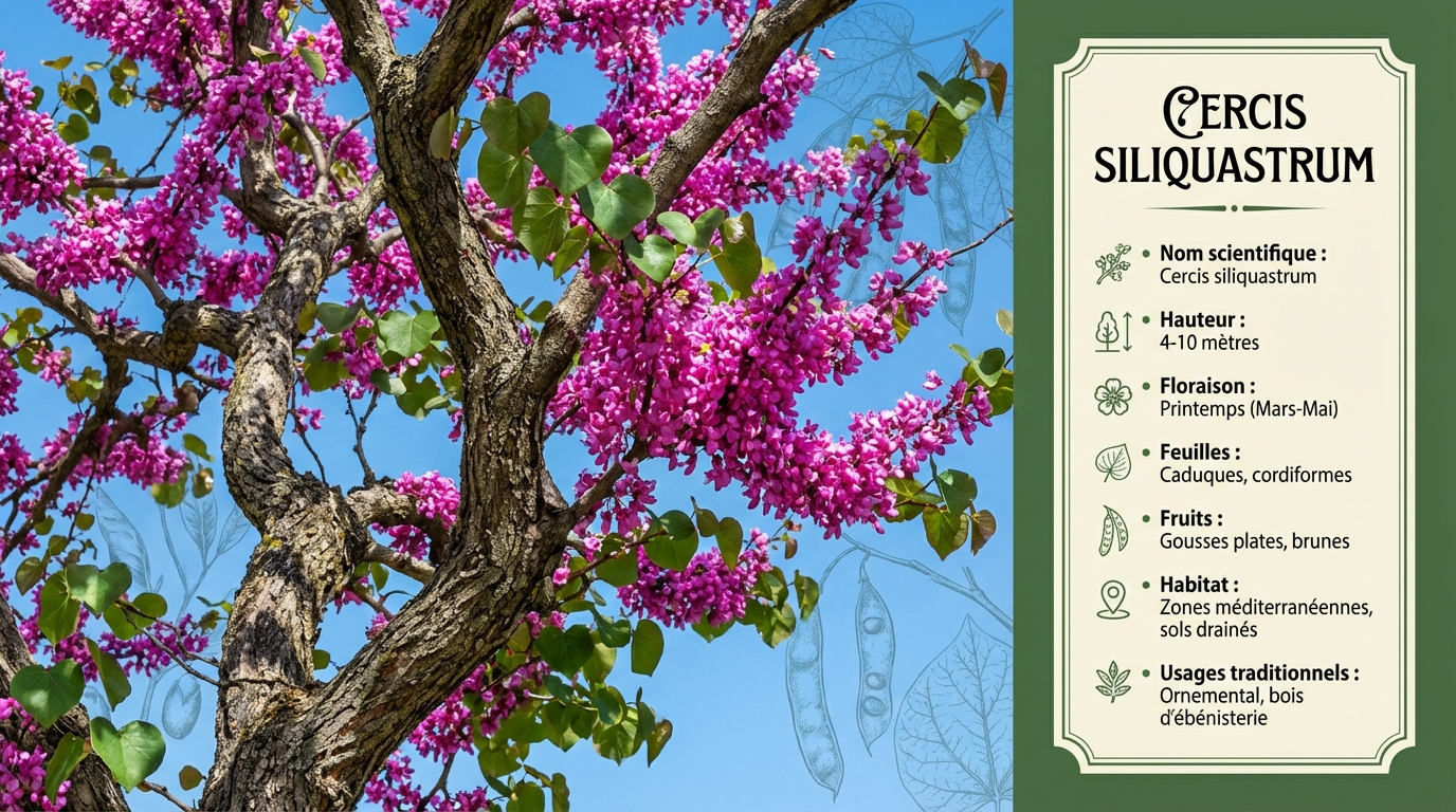 découvrez tout ce qu'il faut savoir sur l'arbre de judée, ses caractéristiques uniques, ses fleurs magnifiques et comment en prendre soin pour embellir votre jardin.