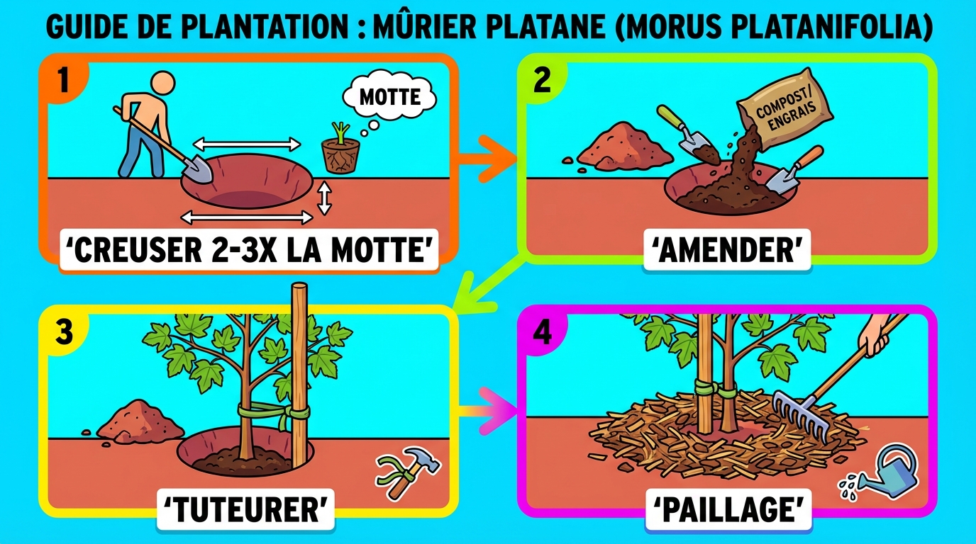 découvrez tout sur le murier platane, ses caractéristiques uniques et les bienfaits qu'il apporte à votre jardin et à votre santé.