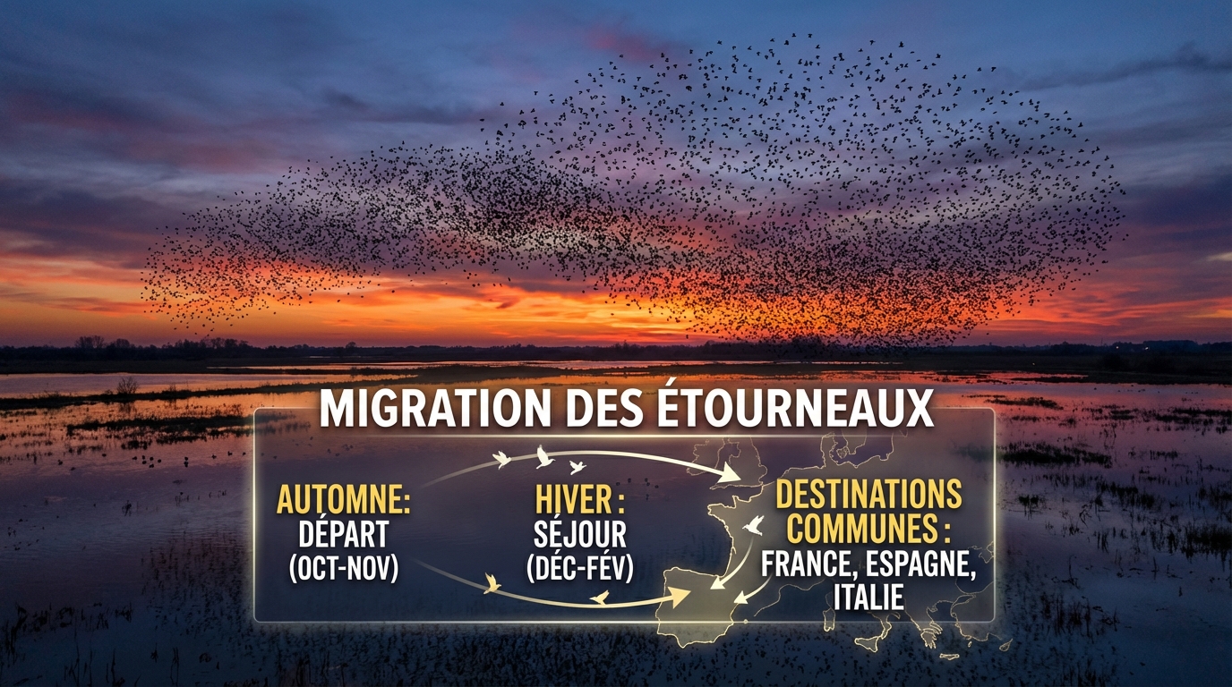 découvrez tout sur l’étourneau : son comportement, son habitat naturel et son impact sur l’environnement. guide complet pour mieux comprendre cet oiseau.