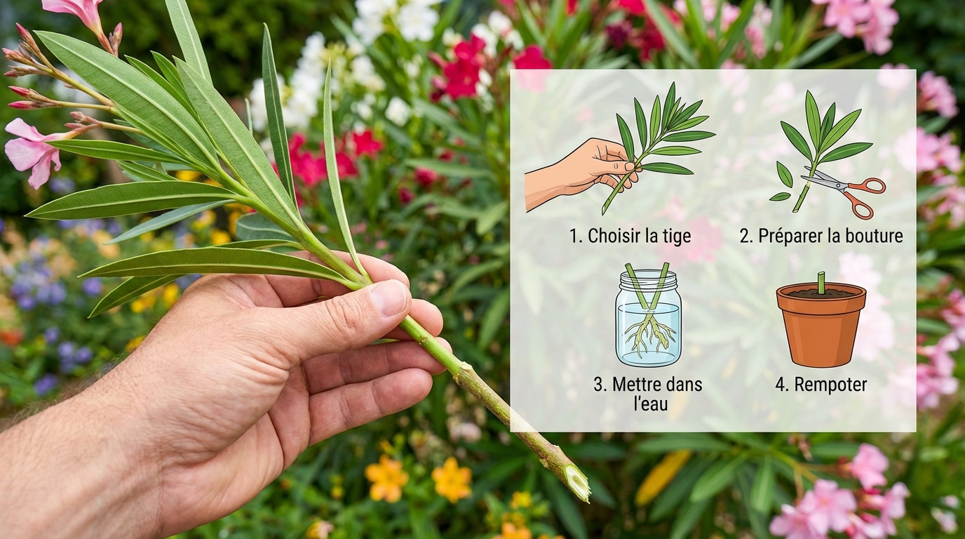 découvrez notre guide pratique pour bouturer un laurier rose facilement et réussir vos plantations grâce à des conseils simples et efficaces.