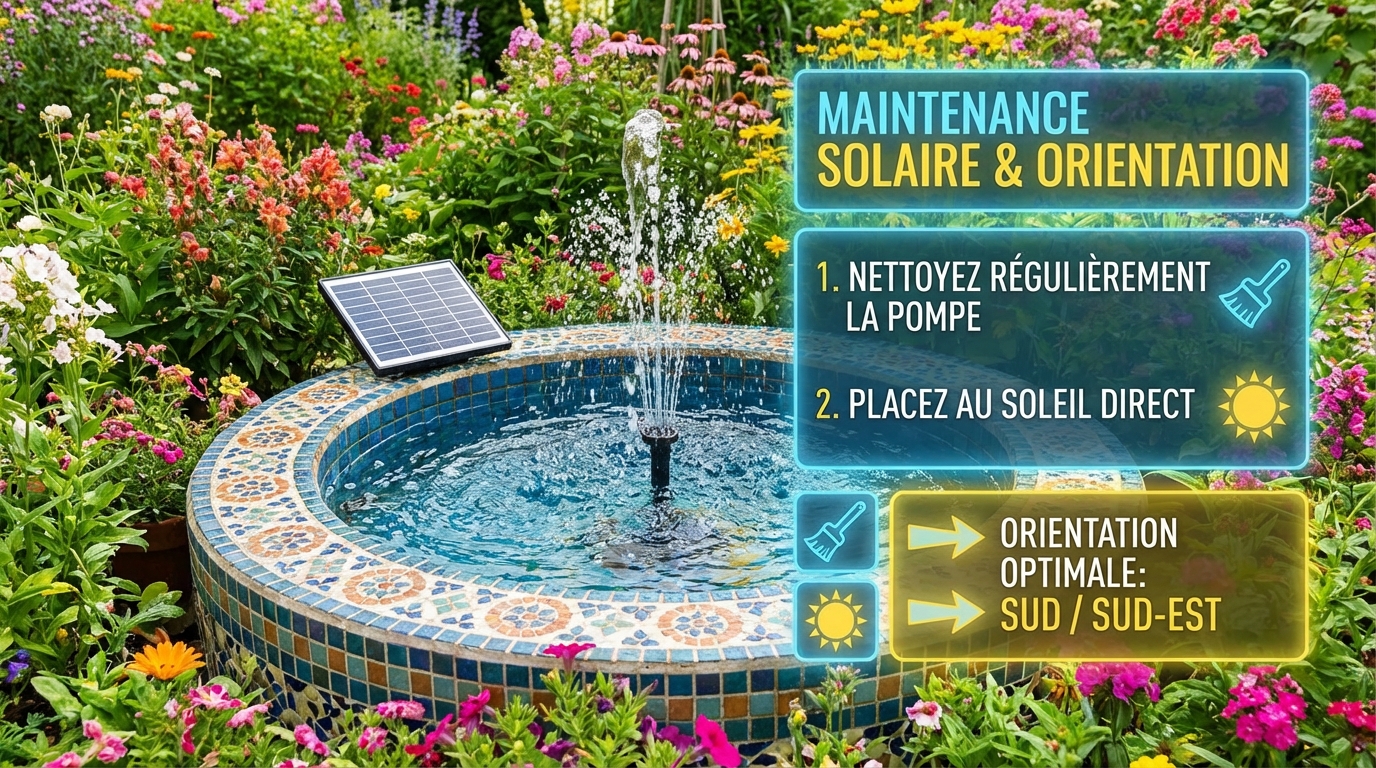 découvrez nos conseils pour choisir la fontaine solaire parfaite qui embellira et animera votre jardin tout en respectant l'environnement.