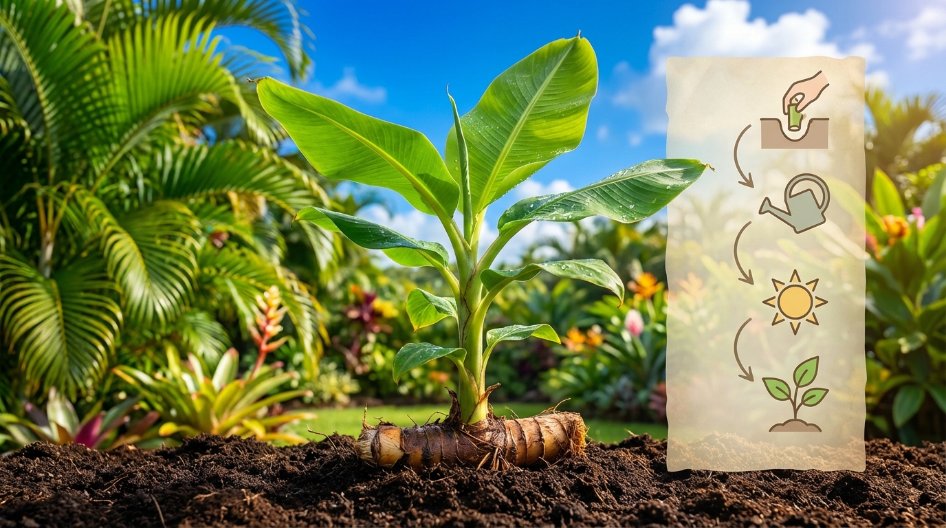 découvrez comment faire pousser un bananier sans graine facilement grâce à des méthodes simples et efficaces, parfaites pour les amateurs de jardinage.