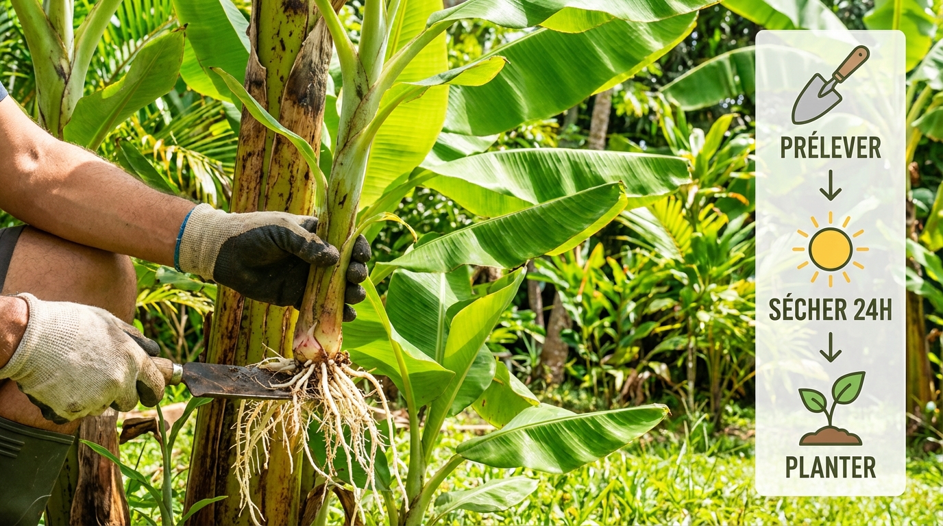apprenez comment faire pousser un bananier sans graine facilement grâce à nos conseils simples et efficaces pour cultiver cette plante tropicale chez vous.