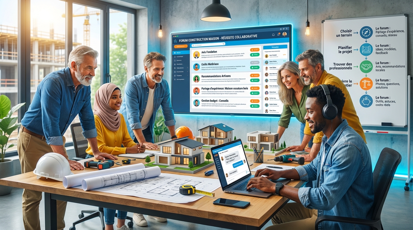découvrez comment utiliser un forum spécialisé pour réussir la construction de votre maison en partageant conseils, expériences et astuces avec une communauté engagée.