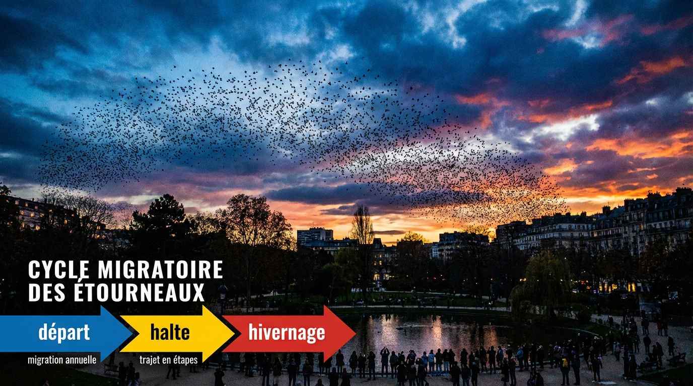 découvrez le comportement fascinant des étourneaux en milieu urbain et comprenez comment ces oiseaux s'adaptent à la vie citadine.