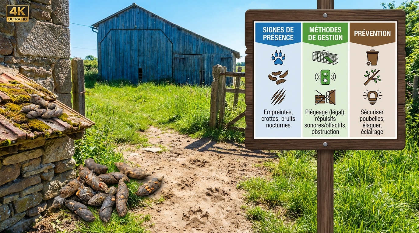 découvrez comment identifier les signes d'une présence de fouine et les méthodes efficaces pour gérer et prévenir les problèmes liés à ses excréments.