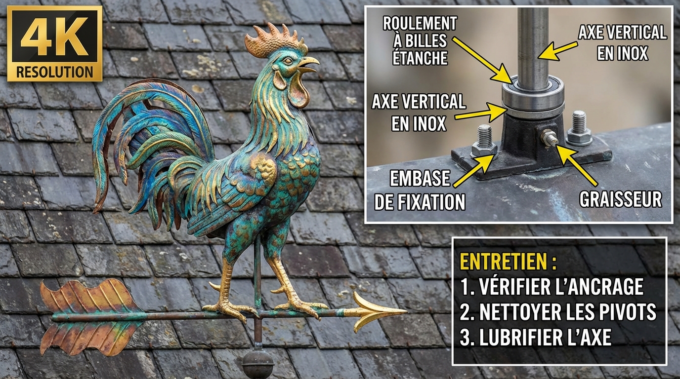 découvrez l'importance et le fonctionnement d'une girouette, un outil simple et efficace pour indiquer la direction du vent.