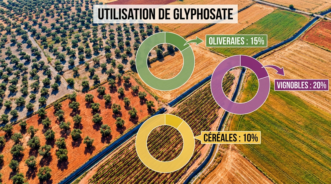 analyse approfondie de l'impact du glyphosate en espagne, abordant les enjeux environnementaux, sanitaires et les controverses liées à son utilisation.