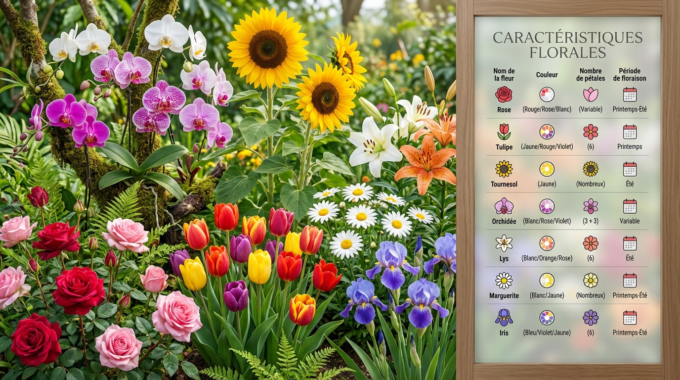 découvrez les différents types de fleurs et leurs caractéristiques uniques pour mieux comprendre et apprécier la diversité florale.