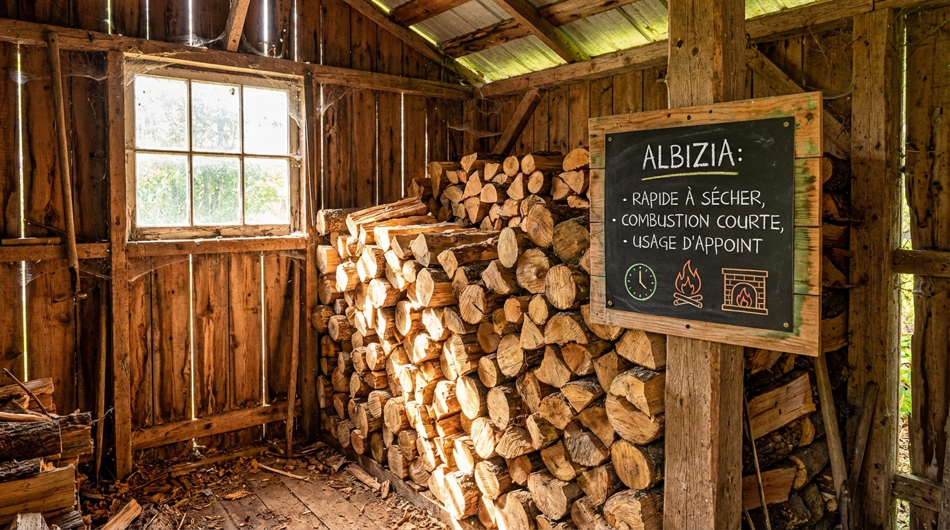 découvrez pourquoi l'albizia est un bois de chauffage efficace et durable, idéal pour un chauffage écologique, économique et performant.