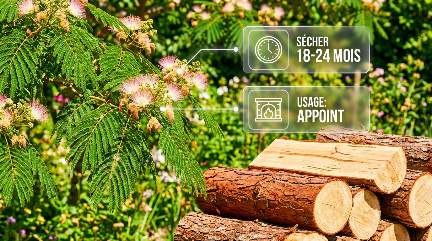 découvrez pourquoi l'albizia est un choix efficace et écologique pour le bois de chauffage, alliant performance et respect de l'environnement.