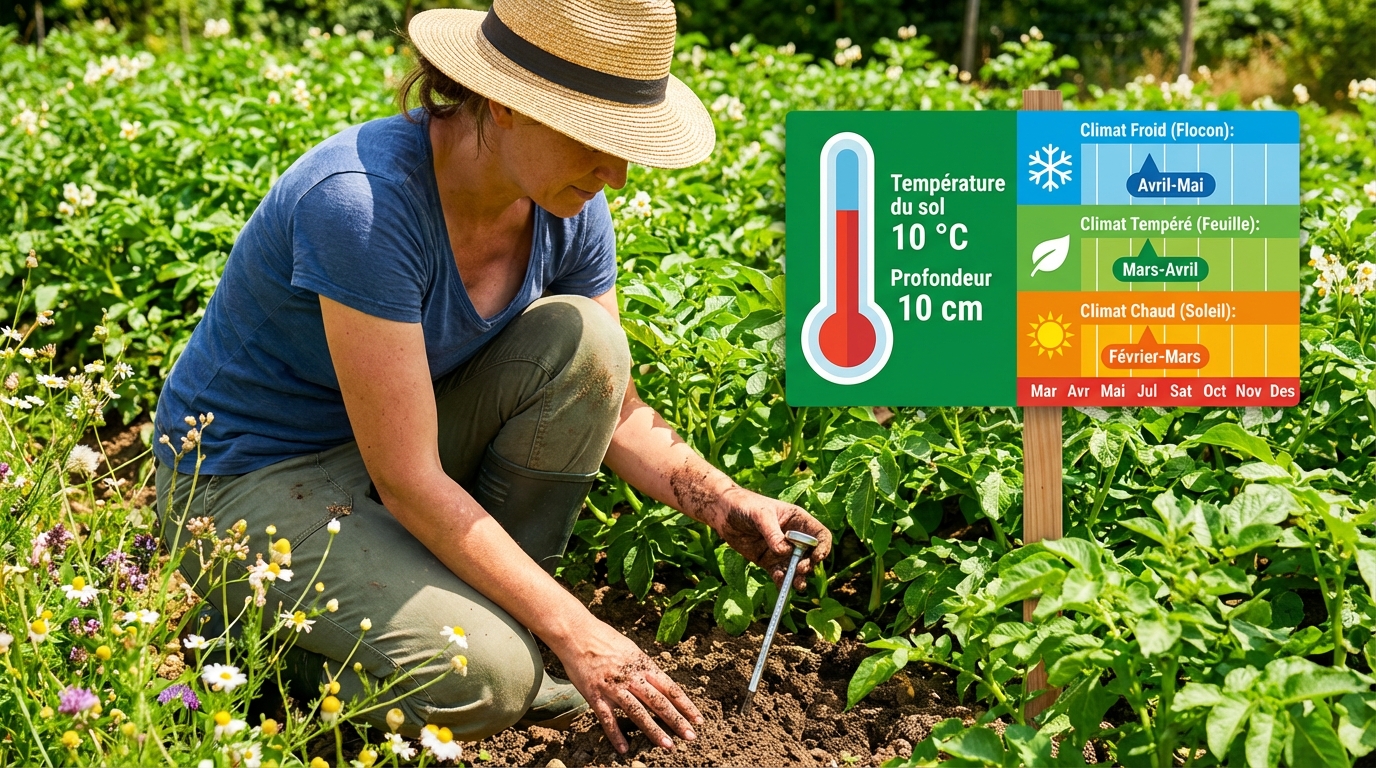 découvrez quand et comment planter les pommes de terre pour assurer une récolte abondante et de qualité grâce à nos conseils pratiques et faciles à suivre.