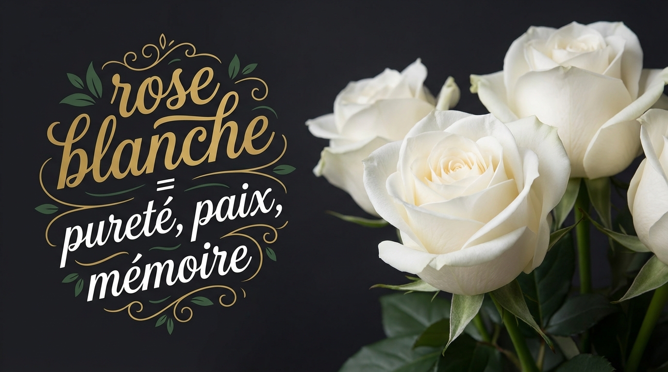 découvrez la signification profonde de la rose blanche en symbolique, ses messages de pureté, d'innocence et de paix à travers les cultures et les époques.