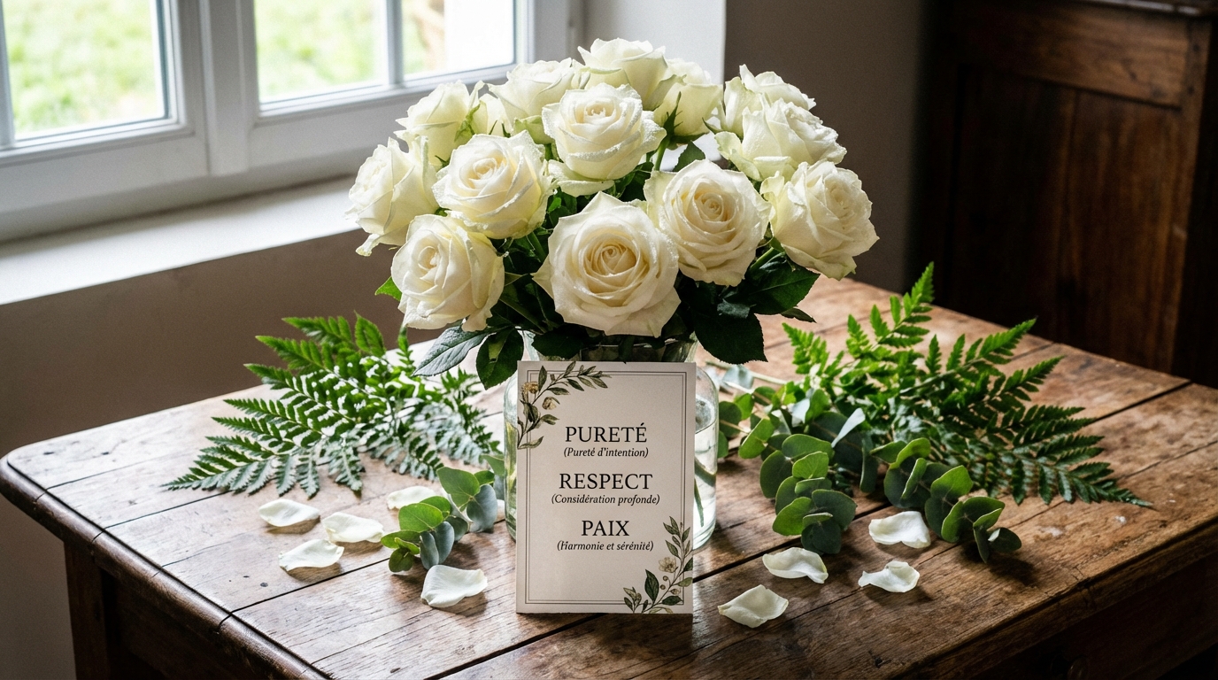 découvrez la signification des roses blanches en amour et en symbolisme, leur rôle dans les relations et les messages qu'elles transmettent.