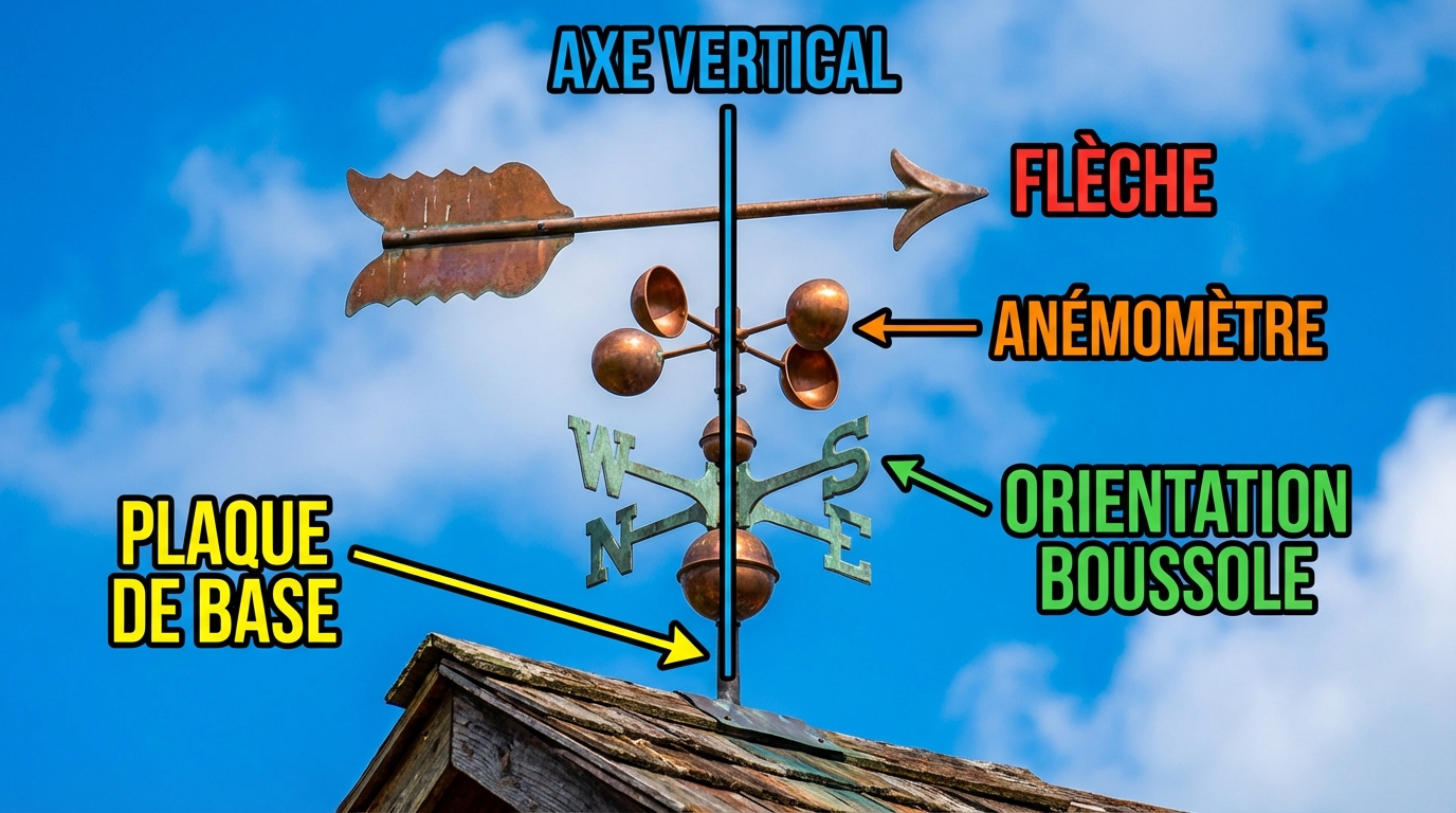 découvrez tout ce qu'il faut savoir sur la girouette, son fonctionnement et les étapes pour l'installer facilement chez vous.