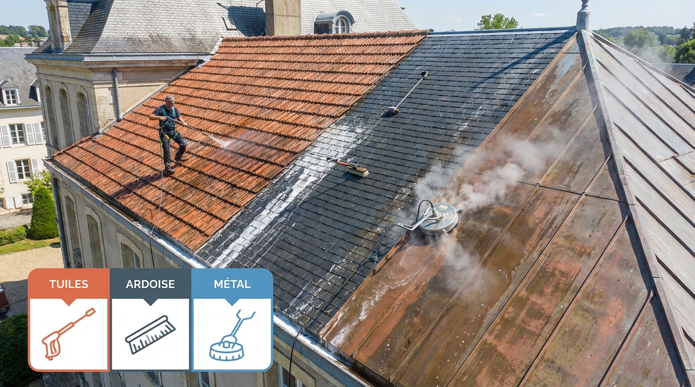 découvrez l'importance du démoussage de toiture pour protéger votre maison, prolonger la durée de vie de votre toit et éviter les dégâts liés à l'humidité.