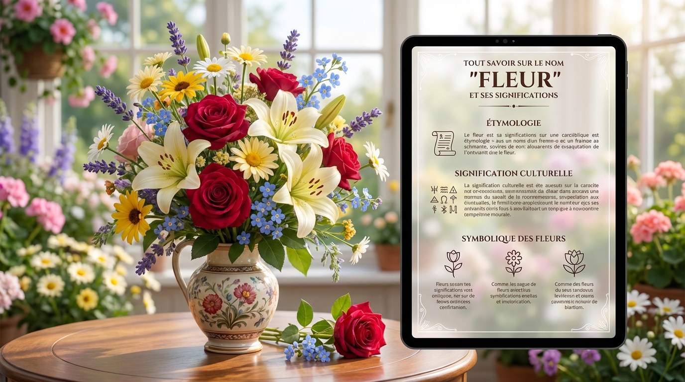 découvrez l'origine, la symbolique et les différentes significations du prénom fleur dans notre guide complet.