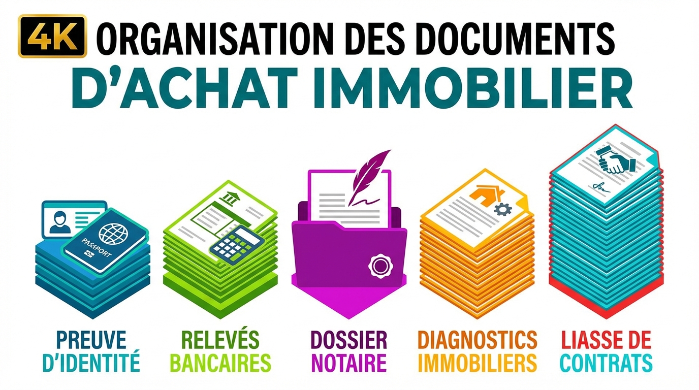 découvrez comment préparer efficacement tous les documents indispensables pour réussir votre achat immobilier en toute sérénité.