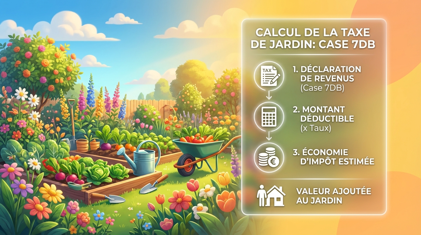 découvrez comment calculer facilement l'impôt sur votre jardin en utilisant la case 7db de votre déclaration fiscale. guide pratique et conseils pour bien déclarer.