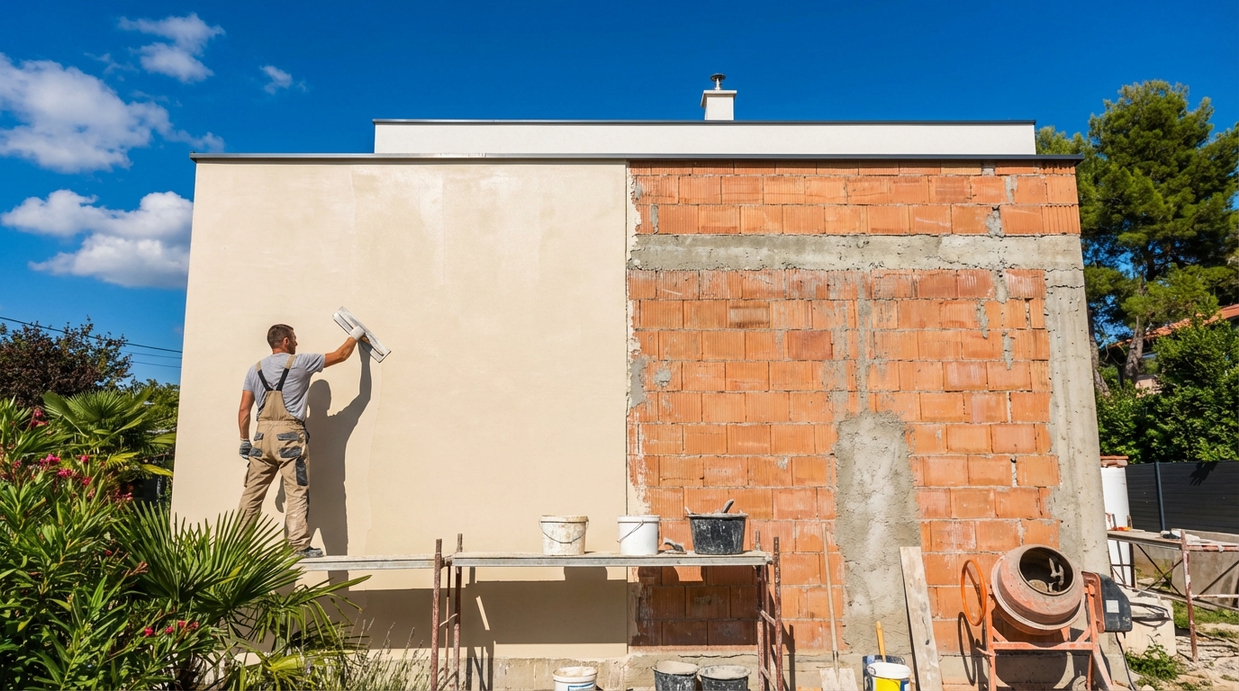 découvrez tout ce qu'il faut savoir sur l'enduit extérieur : ses avantages, les différentes techniques d'application et conseils pour une façade durable et esthétique.