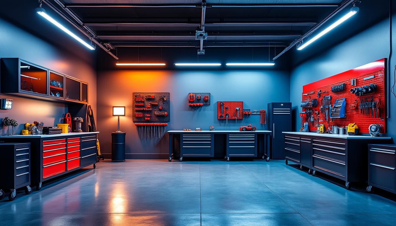 découvrez nos conseils pour choisir un éclairage garage efficace et adapté à votre espace, alliant luminosité optimale et économie d'énergie.