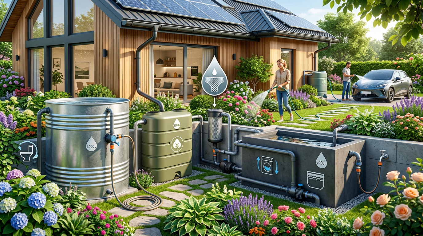 découvrez comment choisir une cuve de récupération d'eau pluviale parfaitement adaptée à vos besoins grâce à nos conseils pratiques et astuces pour un usage efficace et écologique.