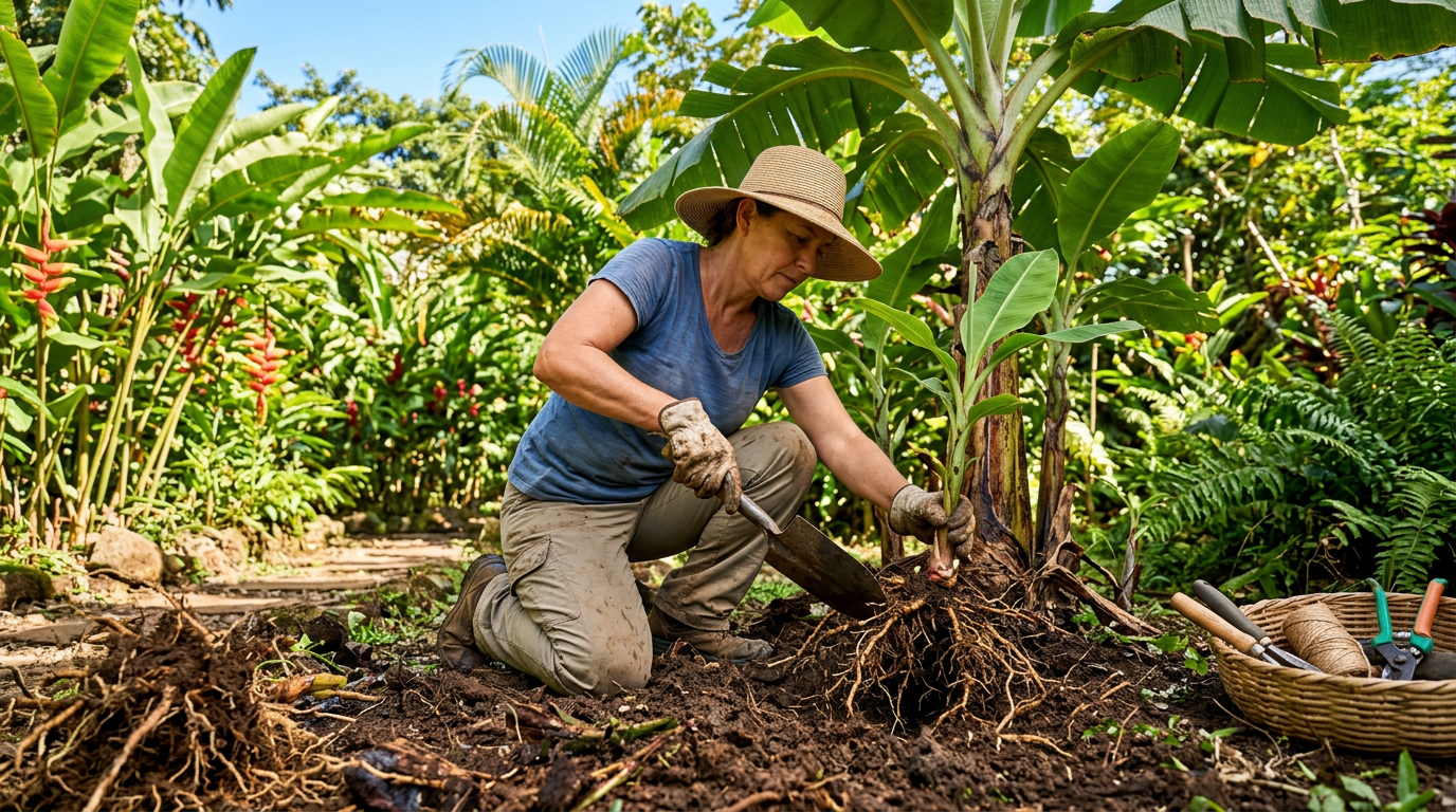 découvrez comment faire pousser un bananier sans graine de manière naturelle grâce à nos astuces simples et efficaces pour cultiver ce fruit tropical chez vous.