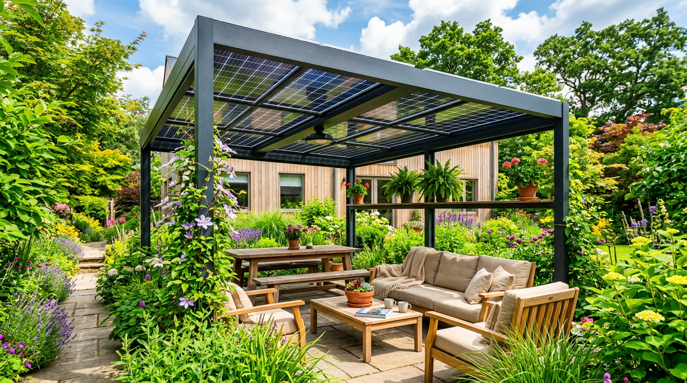 découvrez comment une pergola solaire peut transformer votre jardin en un espace éco-responsable, élégant et confortable tout en profitant de l'énergie solaire.