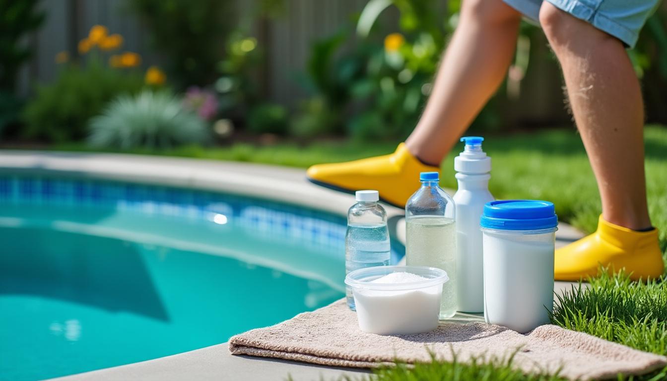 découvrez des remèdes de grand-mère efficaces et naturels pour traiter facilement l'eau de votre piscine verte et la rendre claire rapidement.
