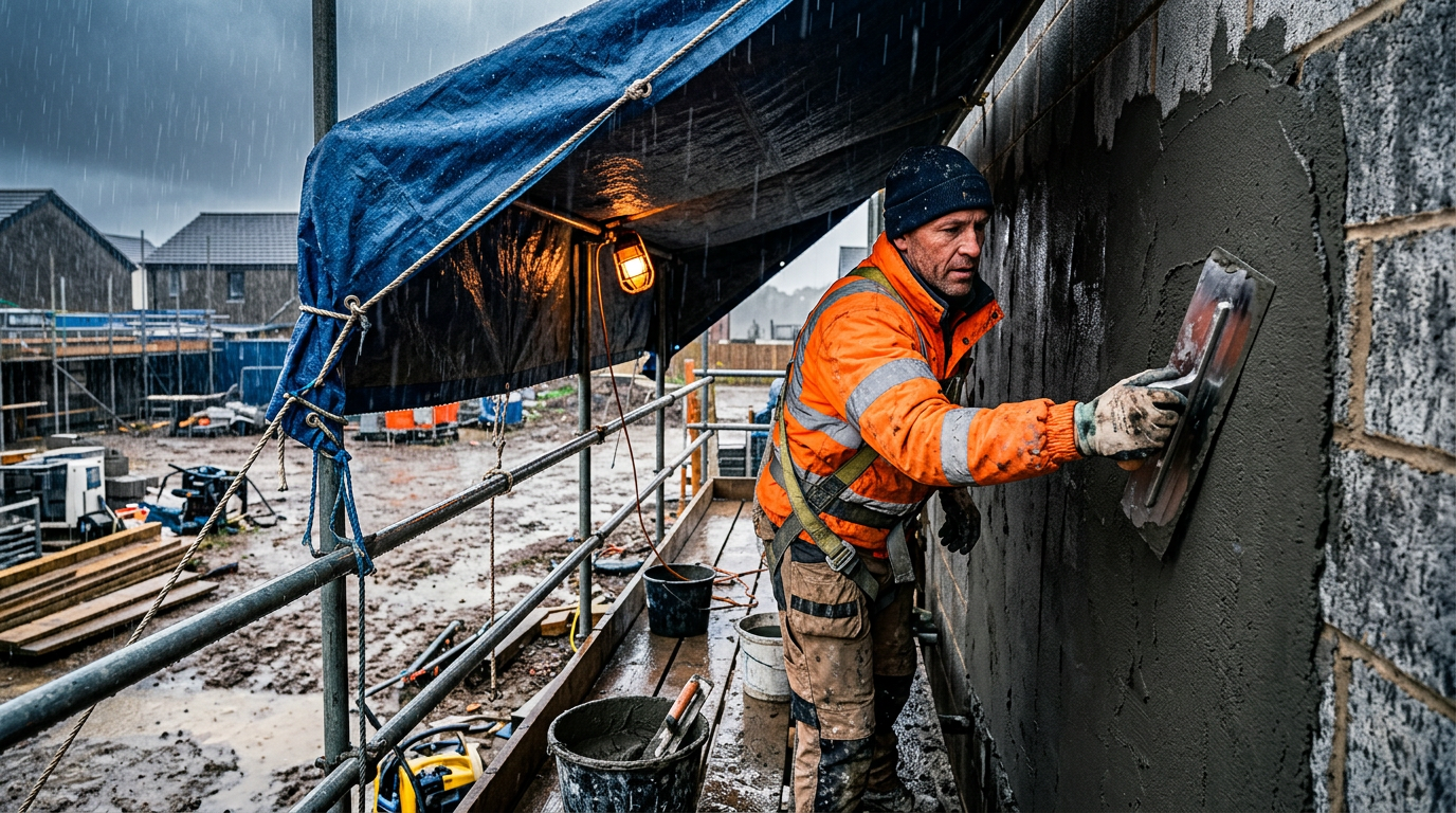 découvrez les meilleures techniques et conseils pour appliquer un enduit par temps humide et garantir une finition réussie et durable.