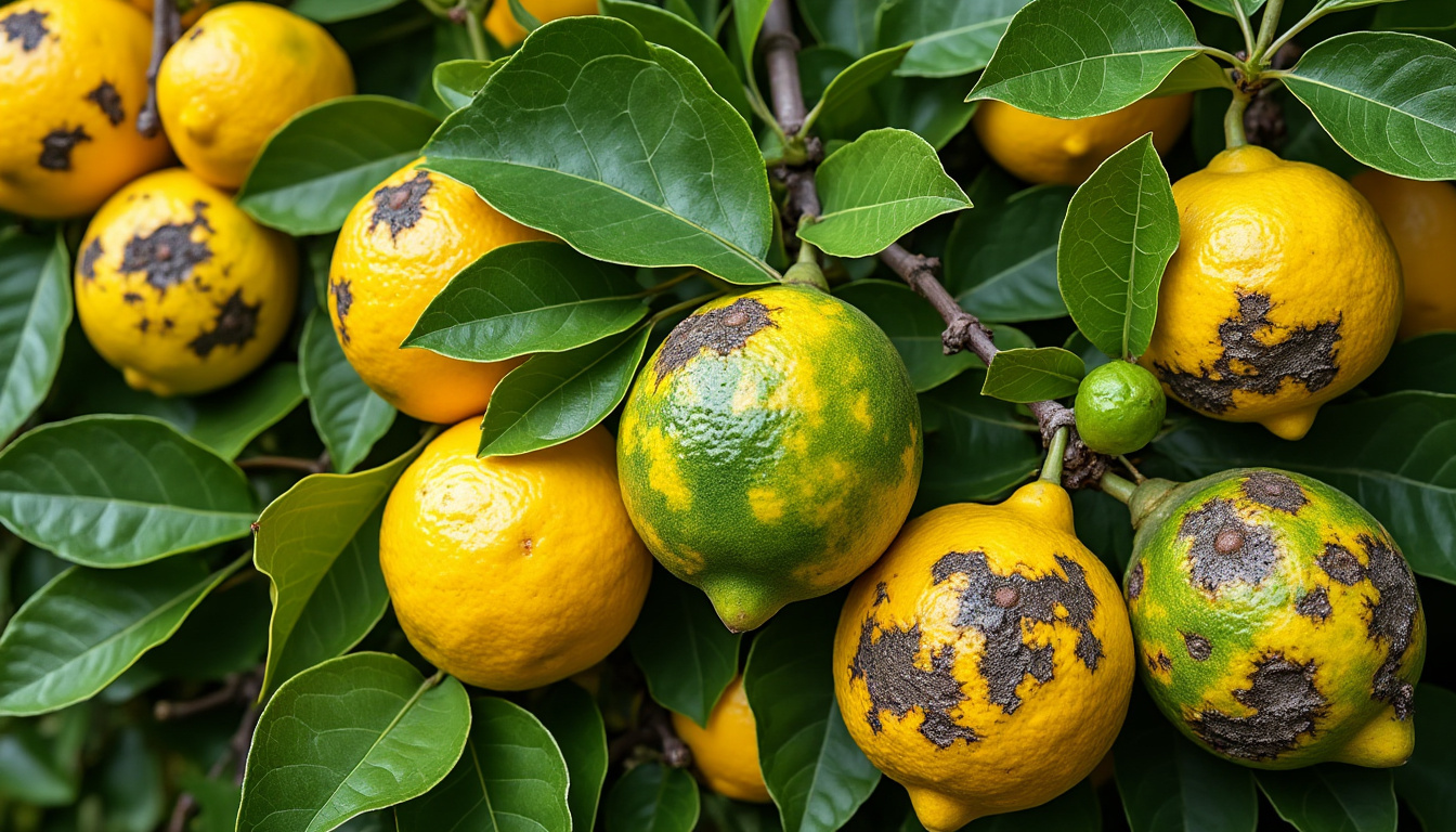 découvrez les principales maladies du citronnier avec leurs symptômes, photos explicatives et traitements efficaces pour protéger et soigner vos arbres fruitiers.