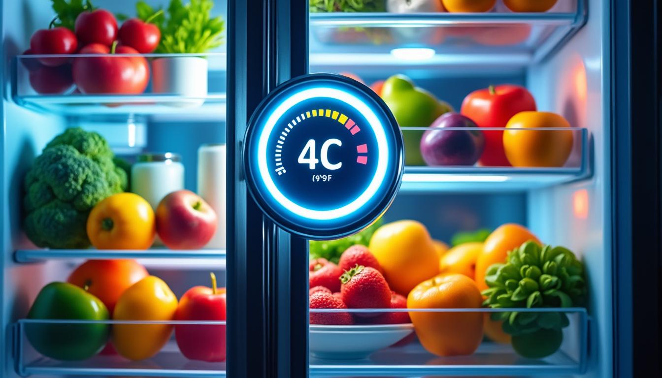 découvrez quelle est la température idéale pour un frigo afin de conserver vos aliments frais plus longtemps et éviter le gaspillage.