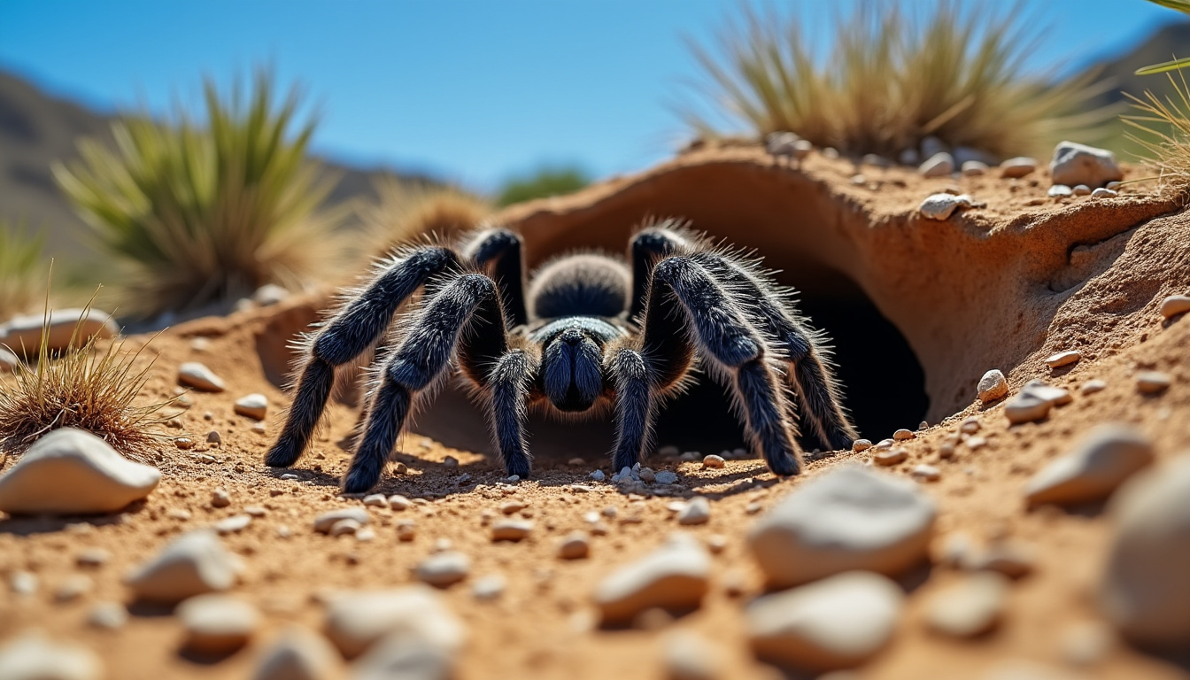 découvrez tout ce qu'il faut savoir sur la mygale de provence : son habitat naturel, son comportement typique et les dangers qu'elle peut présenter.