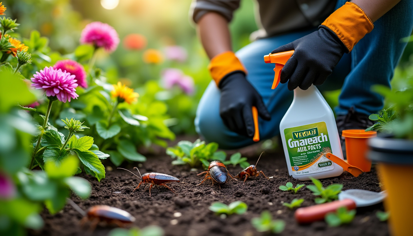 apprenez à reconnaître les signes de la présence de cafards dans votre jardin et découvrez des méthodes efficaces pour les éliminer durablement.