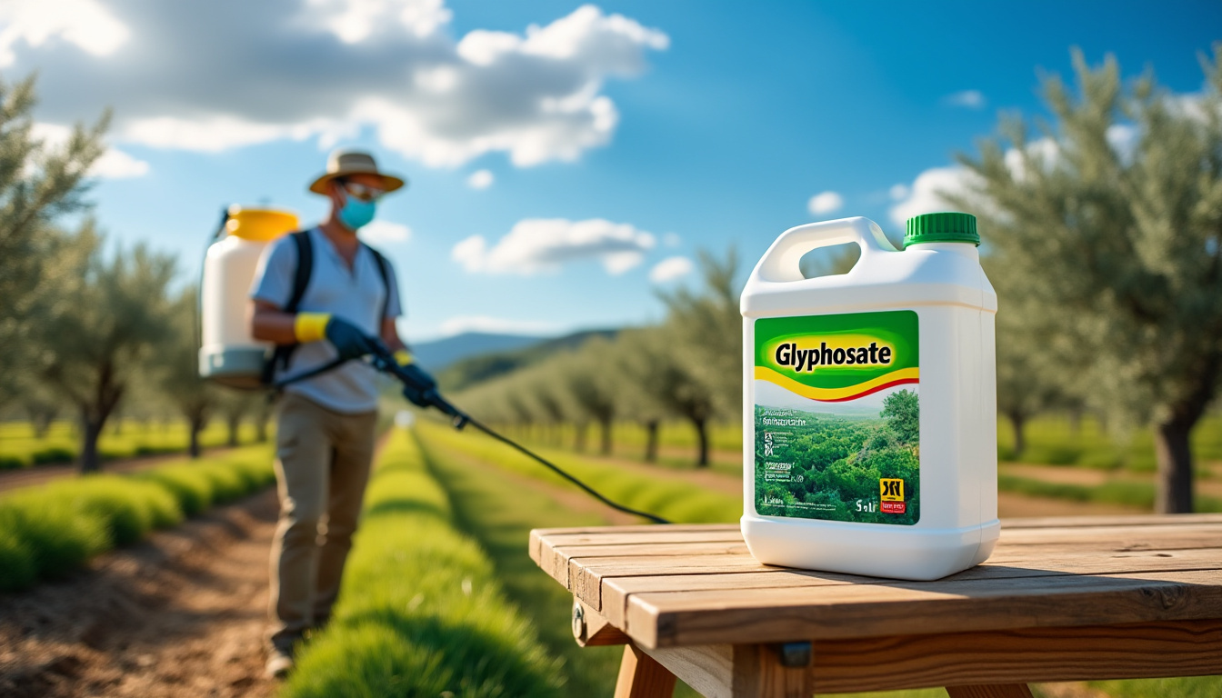 découvrez tout ce qu'il faut savoir sur le glyphosate en espagne, conditionné en bidon de 5 litres : conseils d'utilisation, précautions essentielles et réglementation.