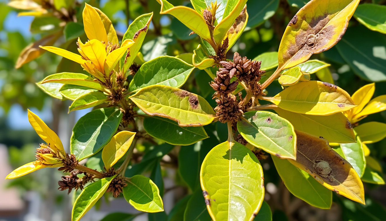 apprenez à identifier et soigner un laurier rose malade grâce à des photos explicatives détaillées pour préserver la santé de vos plantes.